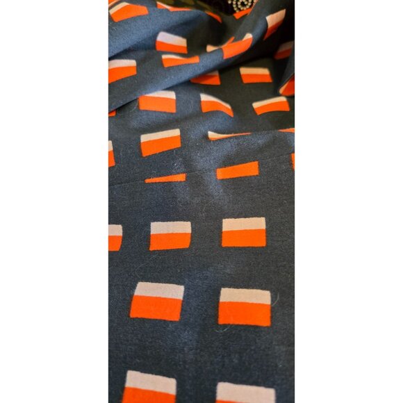 Ann Taylor Size 6 Dress Sleeveless Lined Tailored Navy Red Pink Print - Picture 8 of 8